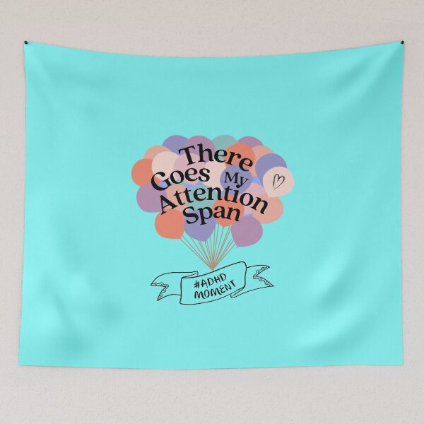 Item preview, #ADHD - There Goes My Attention Span, Attention Deficit Hyperactive Disorder designed and sold by MJDezigns.