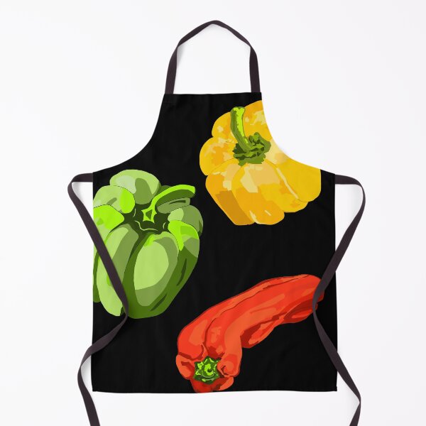 Aperçu de l'œuvre Plantes comestibles. Ensemble de cuisine végétalienne. Légumes comestibles. Poivrons Doux. créée et vendue par ZheltakovaIana.