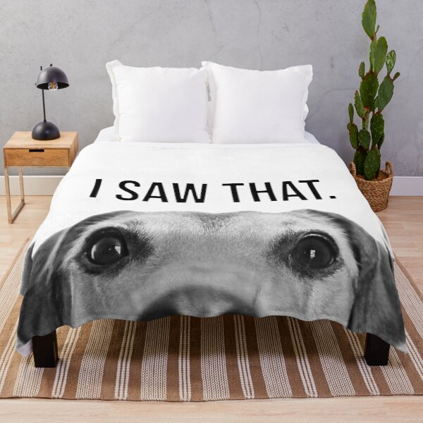 Item preview, I saw that funny dog  designed and sold by G-Emanuel.