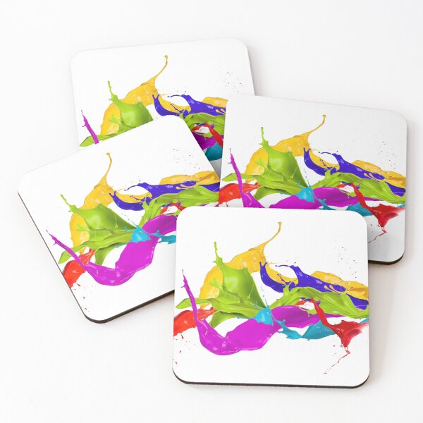Item preview, Mixed Paint Splash in Rainbow Colours designed and sold by Designs By Creation.