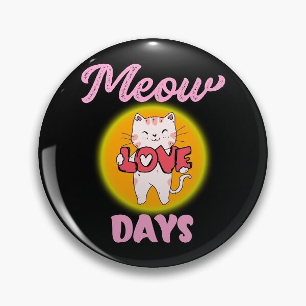 Item preview, Meowdays cute cat designed and sold by Tanya Mihe.
