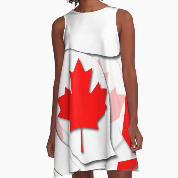 Canada Day A-Line Dress