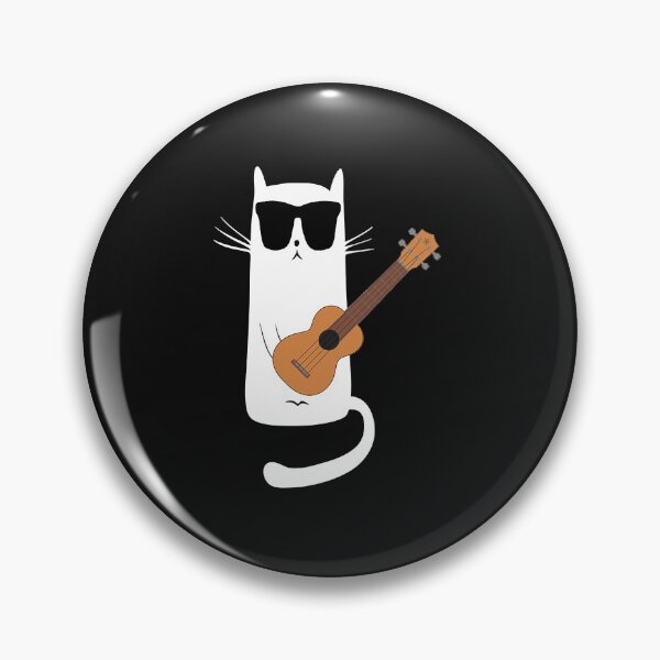 Item preview, Funny Cat Wearing Sunglasses Playing Ukulele  designed and sold by EasterJohnson.