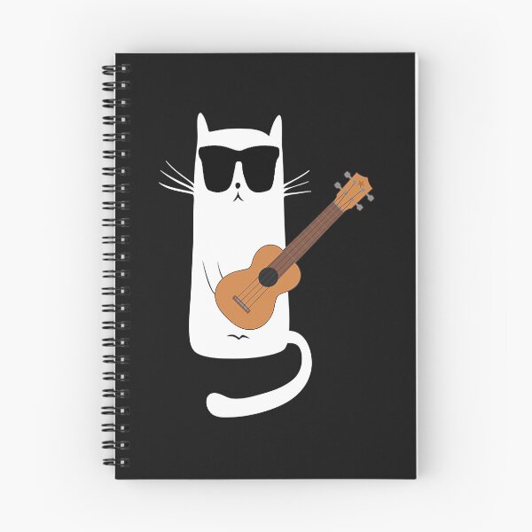 Item preview, Funny Cat Wearing Sunglasses Playing Ukulele  designed and sold by EasterJohnson.