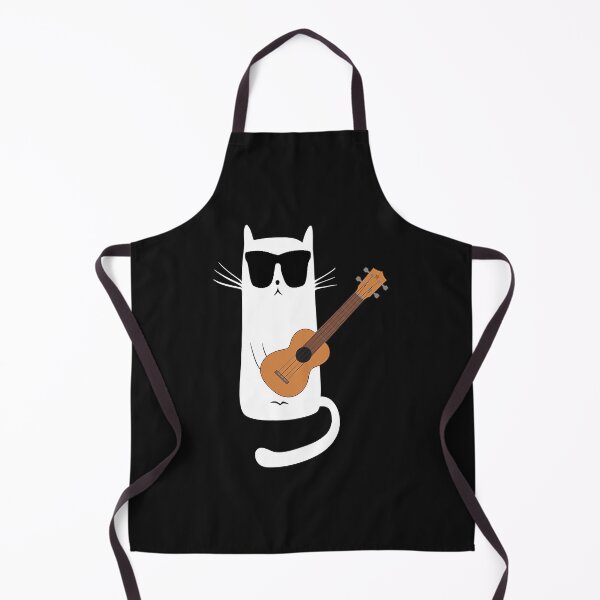 Item preview, Funny Cat Wearing Sunglasses Playing Ukulele designed and sold by EasterJohnson.