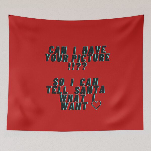 Item preview, Can i have your picture !!?? so i can tell santa what i want♡ designed and sold by FLIRTAASAN.