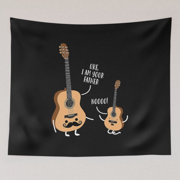 Item preview, Funny Uke I Am Your Father Ukulele Guitar  designed and sold by EasterJohnson.