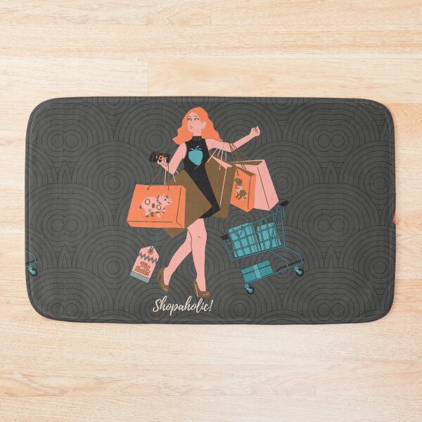 Item preview,  Lady shopping black  designed and sold by MamaMiaomiao.
