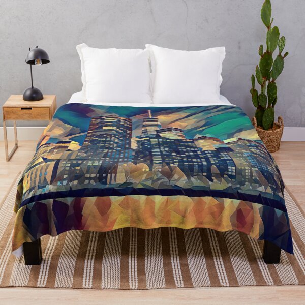 Item preview, New York Skyline - Low Poly Art - MM0014LPAD1 designed and sold by MktngMultiverse.