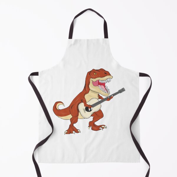 Item preview, Dinosaur Playing Ukulele Guitar Funny Kids Boys T-Rex Music designed and sold by EasterJohnson.