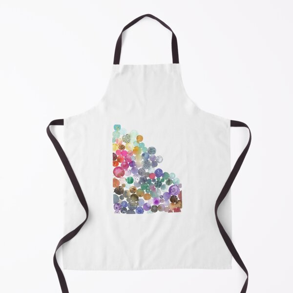 Item preview, Colourful watercolour circles,  beautiful bubbles designed and sold by Zunkame.