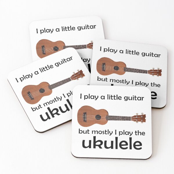 Item preview, Funny Ukulele Pun - Little Guitar designed and sold by EasterJohnson.