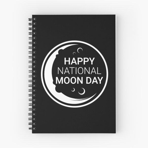 Item preview, Happy National Moon Day designed and sold by Dreaming-Anmi.