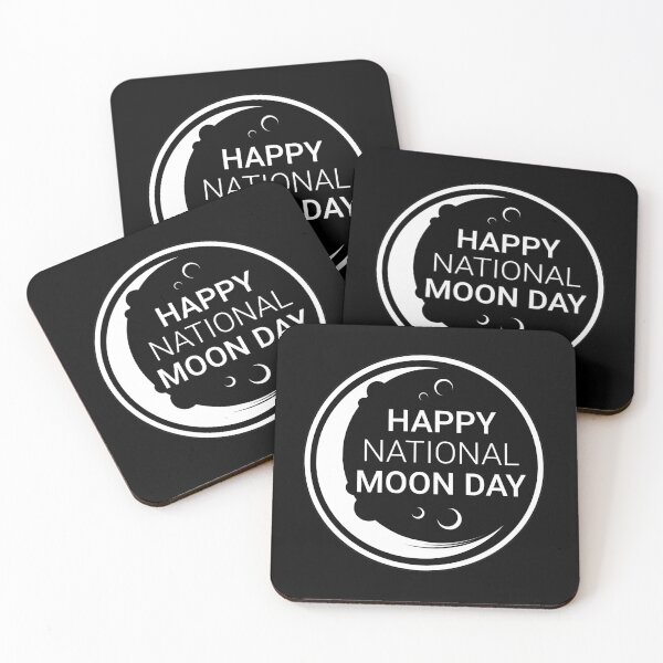 Item preview, Happy National Moon Day designed and sold by Dreaming-Anmi.