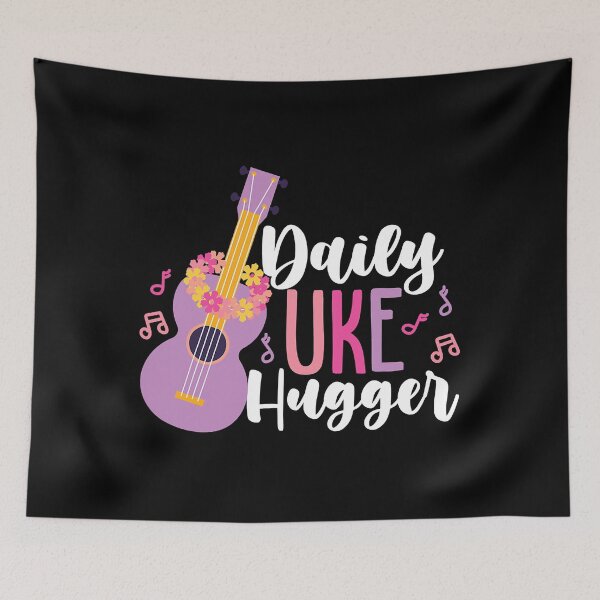 Item preview, Hawaiian Ukulele Daily Uke Hugger Flower  designed and sold by EasterJohnson.