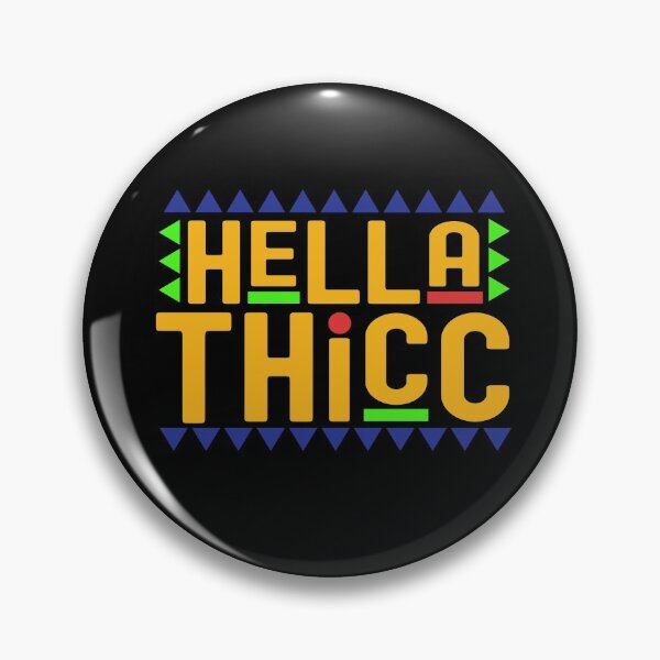 Item preview, Hella Thicc Colourful Design designed and sold by jelly4u.