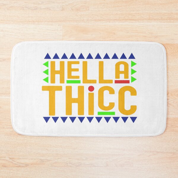 Item preview, Hella Thicc Colourful Design designed and sold by jelly4u.