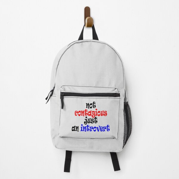 Item preview, Not Contagious, Just an Introvert Funny Quotes designed and sold by MondaysChild.