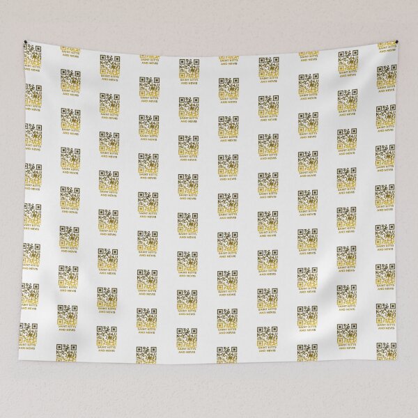 Item preview, Saint Kitts and Nevis QR designed and sold by eden1472.