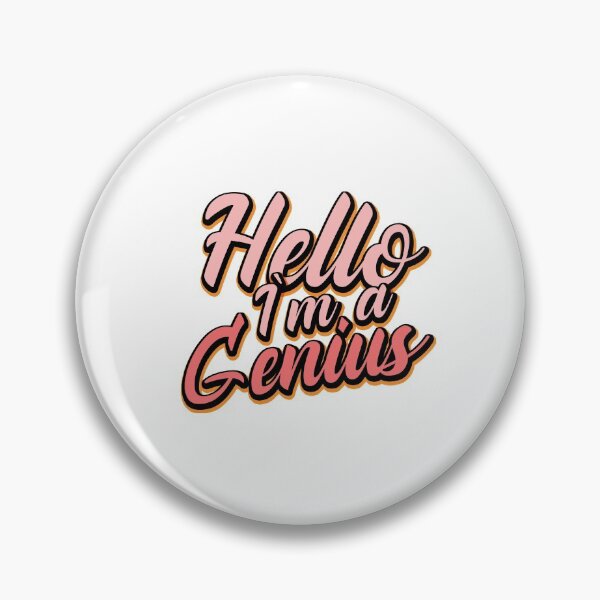 Item preview, Hello, I'm Genius designed and sold by VimuDS.
