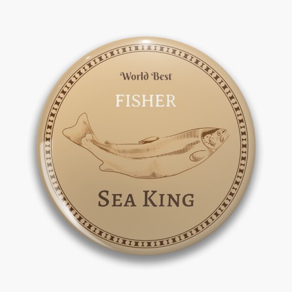 Item preview, world best fisher - sea king designed and sold by BluessDesi Designer.