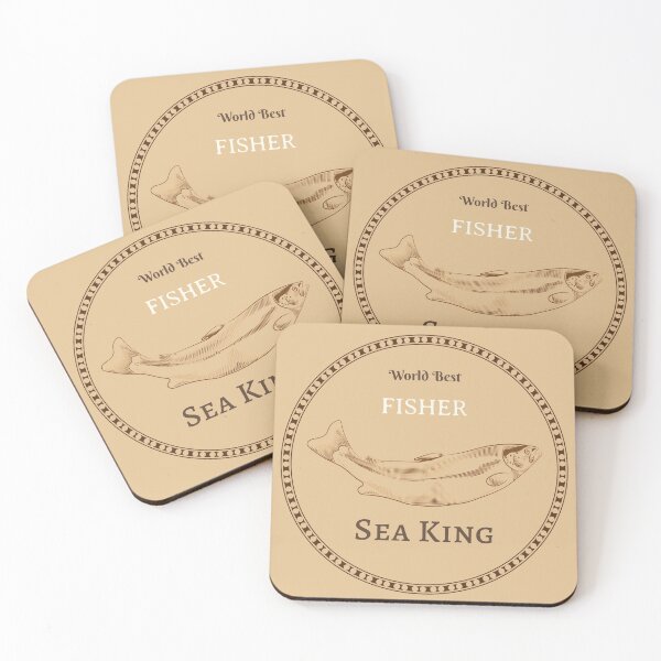 Item preview, world best fisher - sea king designed and sold by BluessDesi Designer.