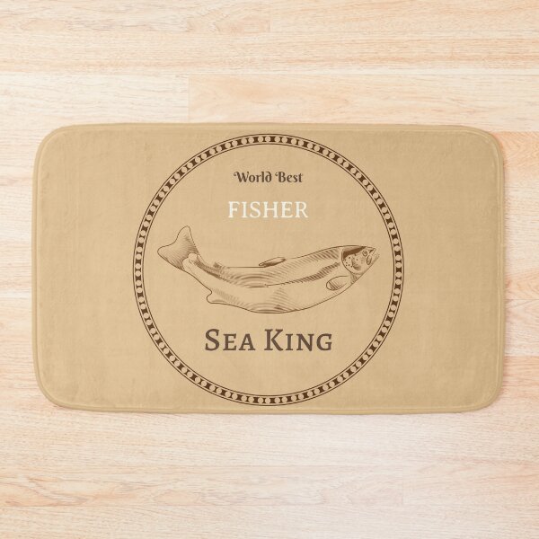 Item preview, world best fisher - sea king designed and sold by BluessDesi Designer.
