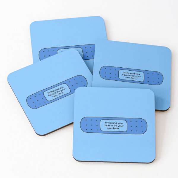 Item preview, In The End You Have To Be Your Own Hero (Medical Plaster) designed and sold by SADAL1EN.