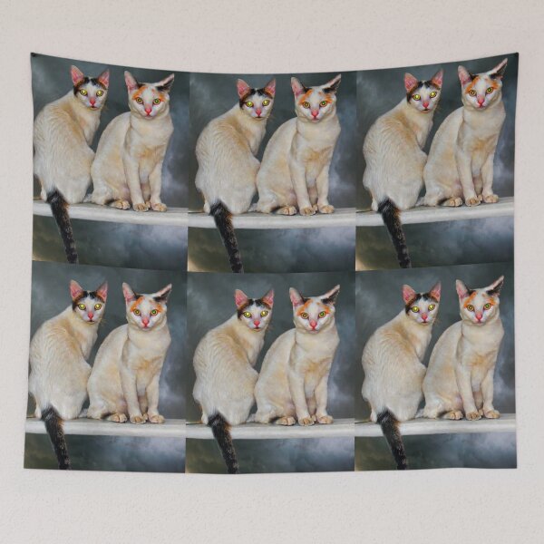 Item preview, A Beautiful Feline Pair designed and sold by alabca.