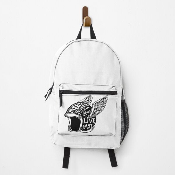 Item preview, winged motorcycle helmet sticker designed and sold by hotifroti.