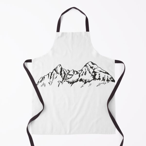 Item preview, Watzmann Mountain Mount Hiking line art sunset  designed and sold by TRIBExSPACE.