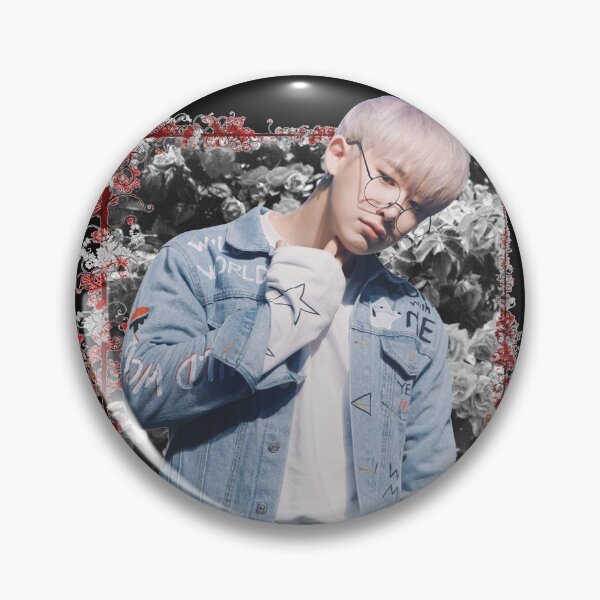 Item preview, Lee Hoseok MONSTA X Wonho Korean Kpop Floral Design designed and sold by Piosenka Art.