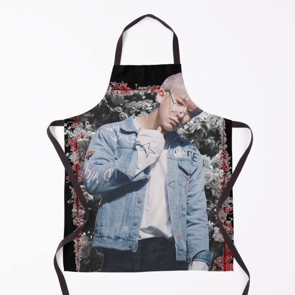 Item preview, Lee Hoseok MONSTA X Wonho Korean Kpop Floral Design designed and sold by Piosenka Art.