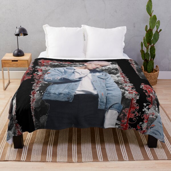 Item preview, Lee Hoseok MONSTA X Wonho Korean Kpop Floral Design designed and sold by Piosenka Art.