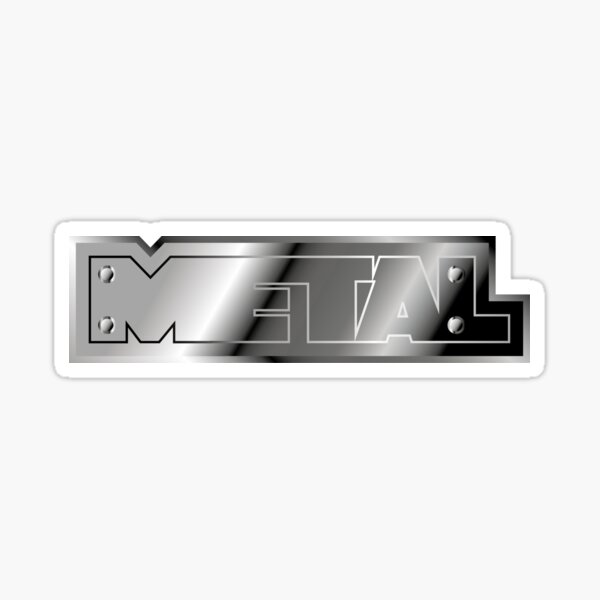Metal Sticker