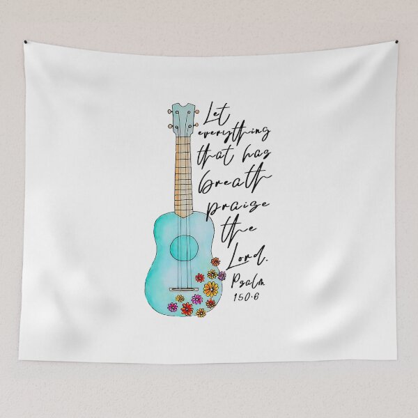 Item preview, Let Everything That Has Breath Praise The Lord Ukulele  designed and sold by JodyLamp.
