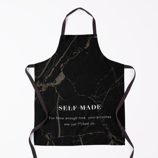Item preview, Motivational Hustler / Entrepreneur Quote on Black Gold Marble - You have enough time, your priorities are just f*cked up designed and sold by LaceySkies.