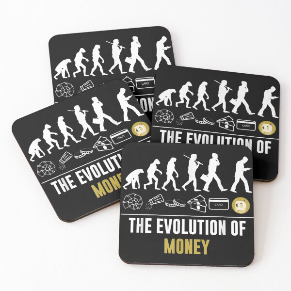 Item preview, The Evolution of Money Doge Cryptocurrency  designed and sold by CryptoDy.