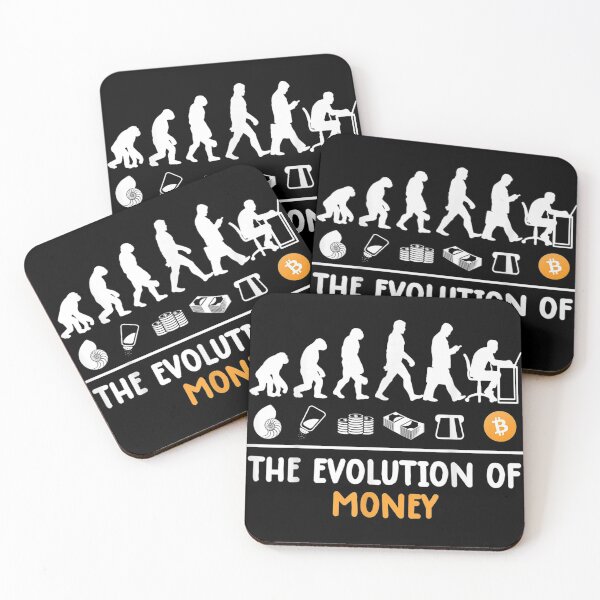 Item preview, The Evolution of Money bitcoin Cryptocurrency  designed and sold by CryptoDy.