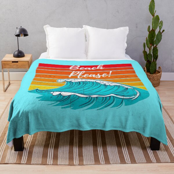 Item preview, Beach Please (with retro sunset.) designed and sold by CristalleLisa.