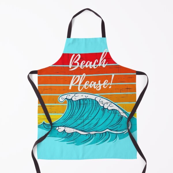 Item preview, Beach Please (with retro sunset.) designed and sold by CristalleLisa.