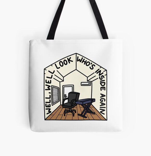 Copy of Well, Well look who's inside again- Bo Burnham INSIDE Colour All Over Print Tote Bag