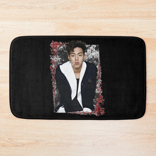 Item preview, Son Hyunwoo MONSTA X Shownu Korean Kpop Floral Design designed and sold by Piosenka Art.