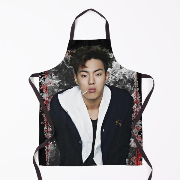 Item preview, Son Hyunwoo MONSTA X Shownu Korean Kpop Floral Design designed and sold by Piosenka Art.