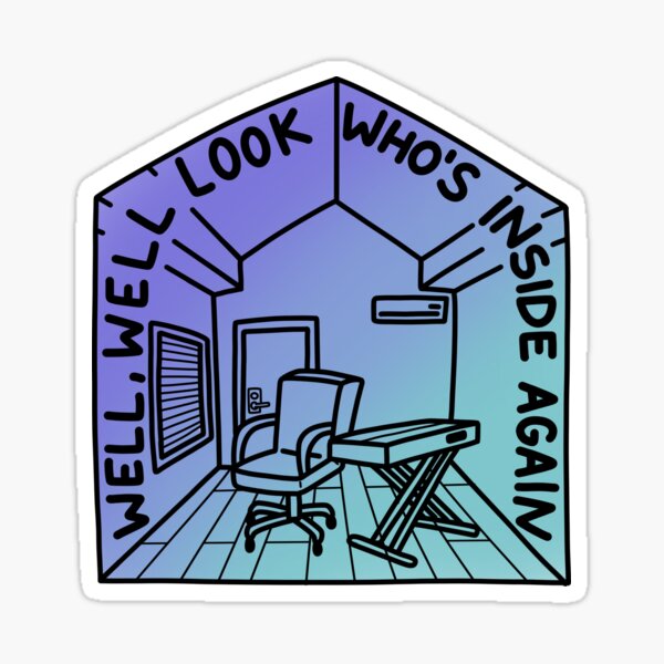 Item preview, Well, Well look who's inside again- Bo Burnham INSIDE Blue designed and sold by VioletRae.
