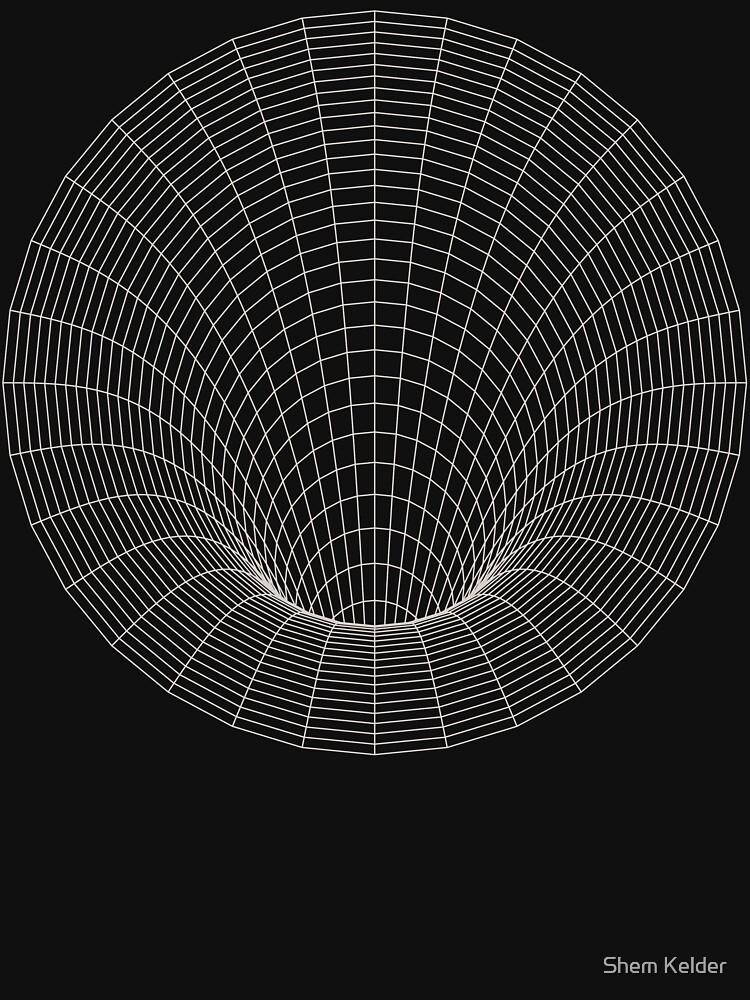 Thumbnail 7 of 7, Essential T-Shirt, Event Horizon designed and sold by geekchic.
