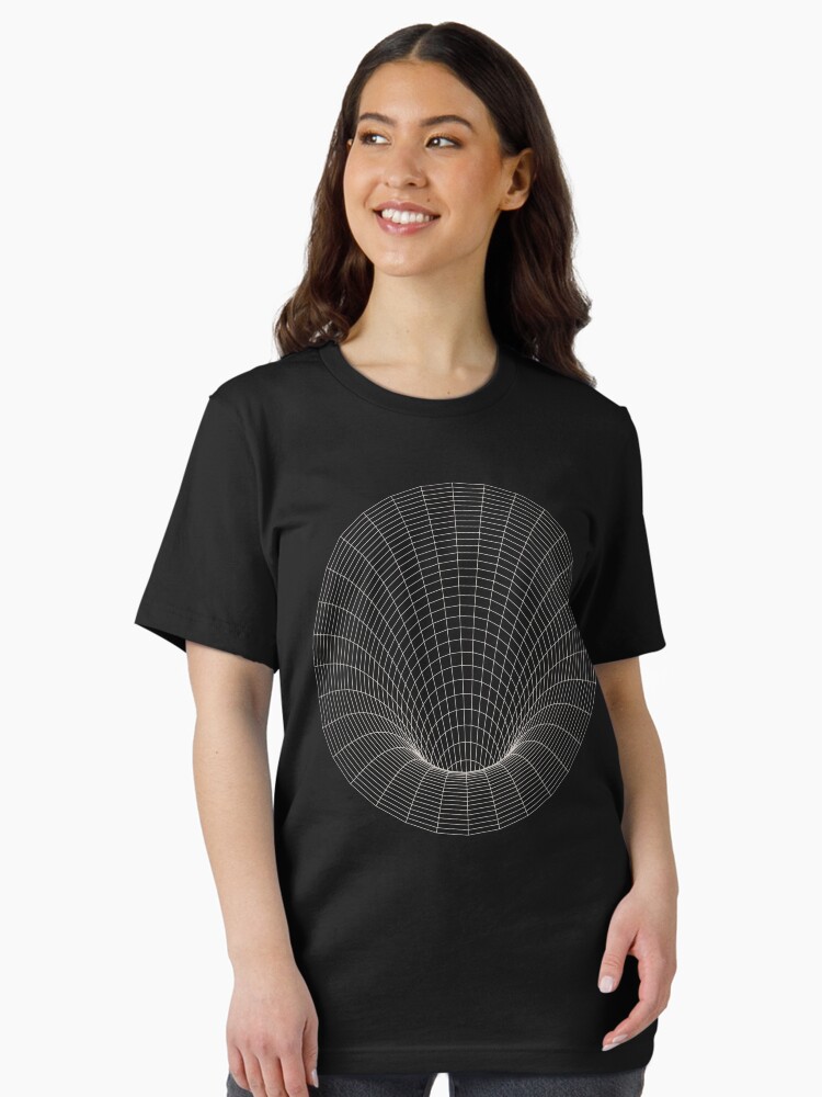 Thumbnail 2 of 7, Essential T-Shirt, Event Horizon designed and sold by geekchic.