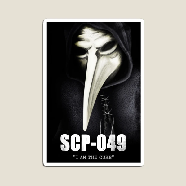 SCP 049 and Junior - Medical Tool Magnet for Sale by PajammyJamesART