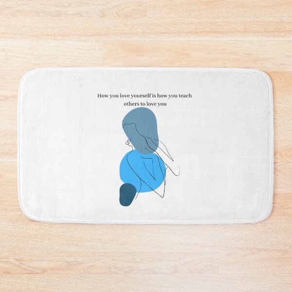 Item preview, Self-love inspirational quote babyblue designed and sold by plamidp.