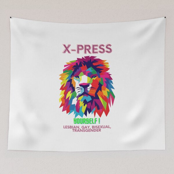 Item preview, Express Yourself Lesbian Gay Bisexual Transgender designed and sold by Darlene Douglas-Jackson.